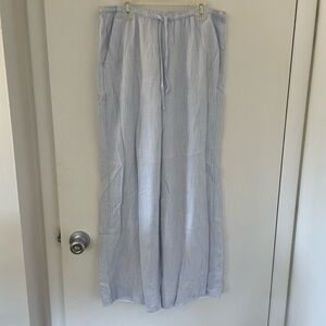 Hollister Striped Flowy Pants